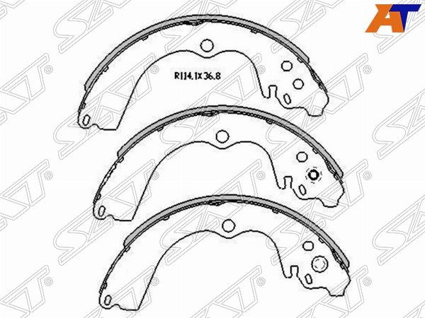 Колодки тормозные Subaru Forester