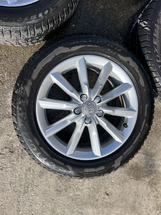 Джанти  AUDI Q3 със зимни гуми 225/55/17 Pirelli