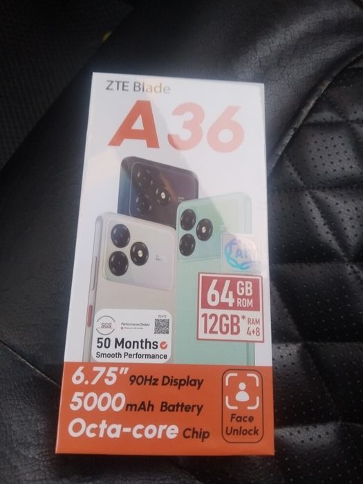 Продам новый телефон ZTE A36