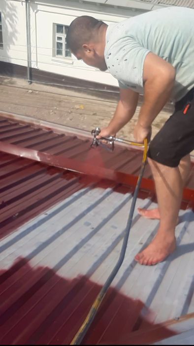 Том буяш Покраска крыши Tom bo‘yash