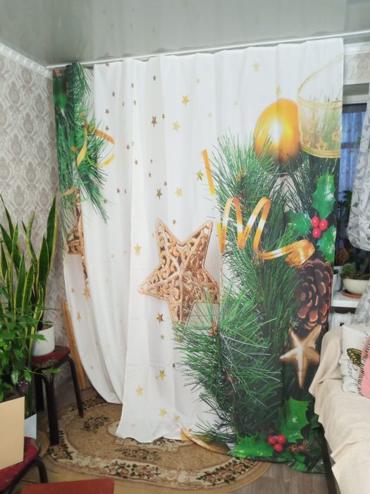 Продаются Новогодние шторы