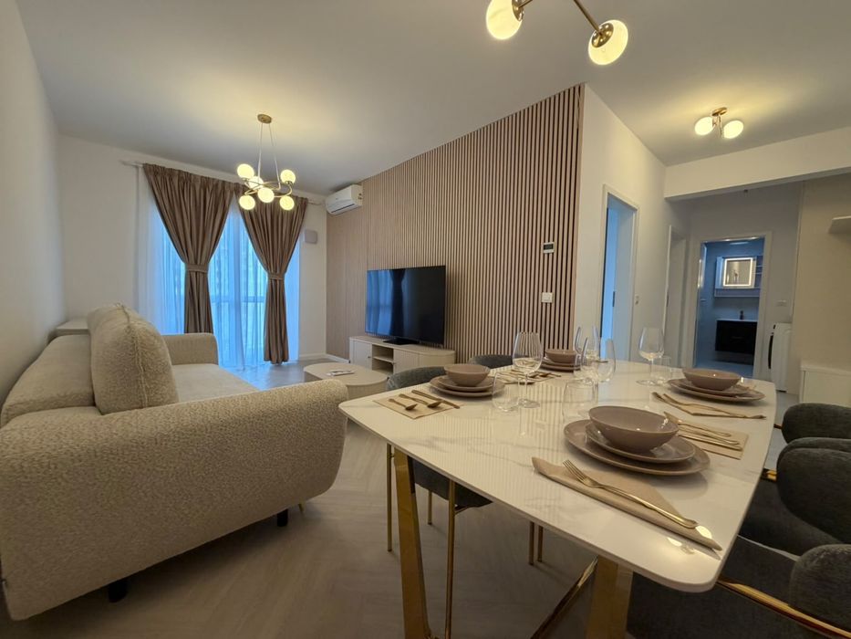Proprietar ofer spre închiriere apartament modern, 2 camere – Vienna Parkside | Prima închiriere | Parcare inclusă