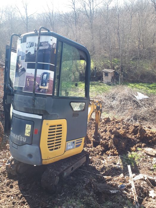 Багер,бобкат и самосвал