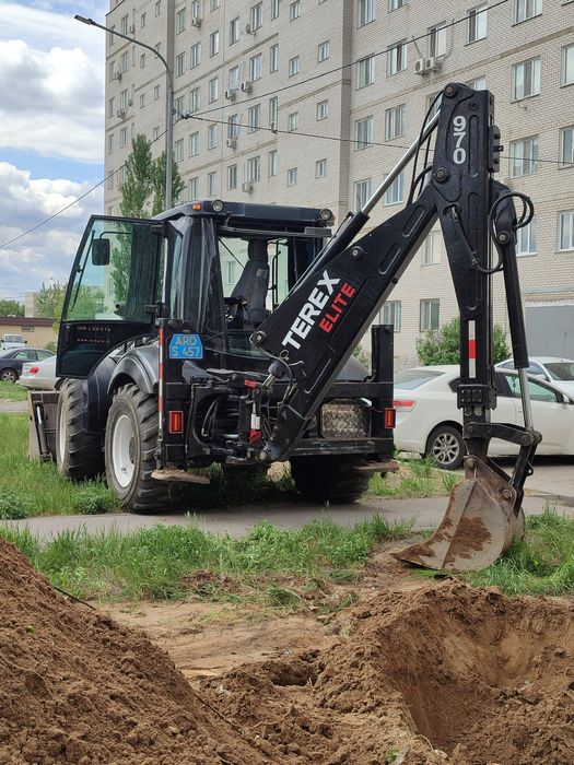 Услуги экскаватора погрузчика