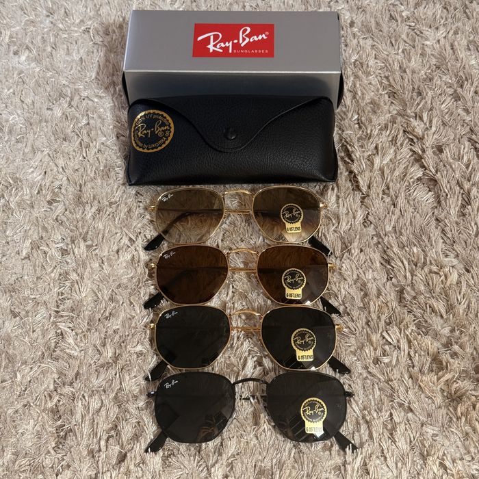 RayBan Hexagonal Fade / Brown / Blue / Black