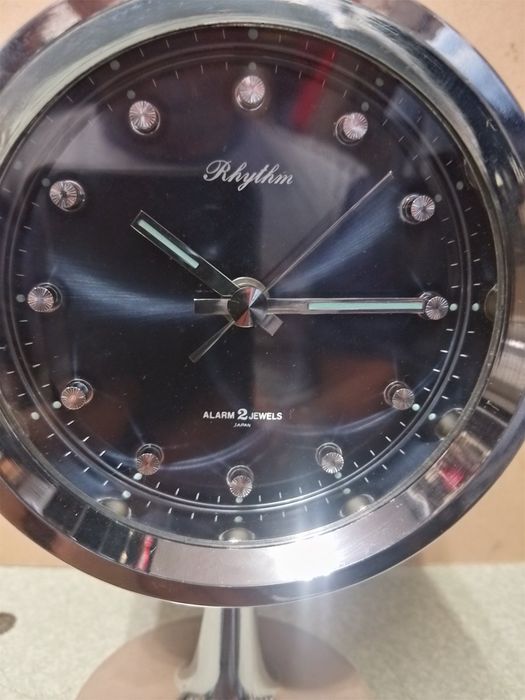 Винтидж механичен будилник Rhythm Alarm 2 Jewels – Japan