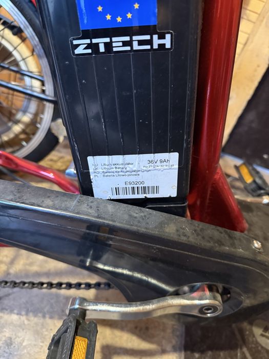 Tricicletă electrică ZTECH – stabilă, comodă, baterie Li-Ion