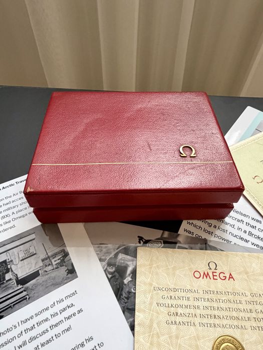 Ceas Omega Constellation Automatic 18 k Gold Cappen , full set.