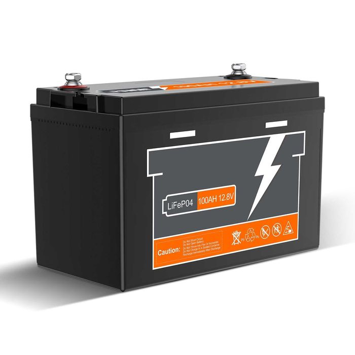 ГОТОВ 100ач 12v Lifepo4 Акумулатор Литиево желязо фосфатен лодки ТЯГОВ