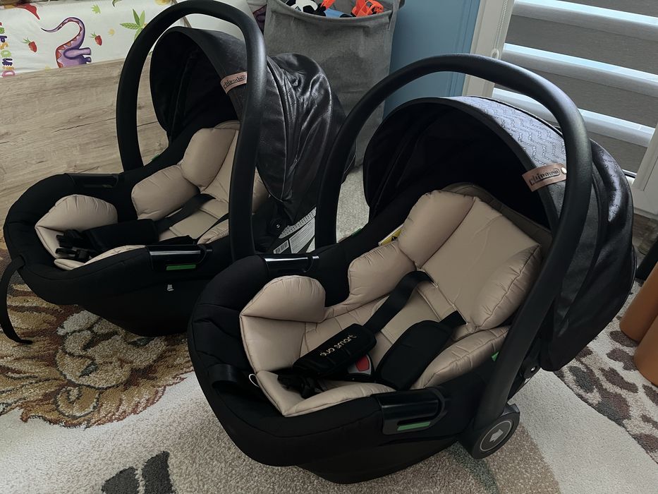Столче за кола Chipolino duo smart + подарък нови адаптори за количка