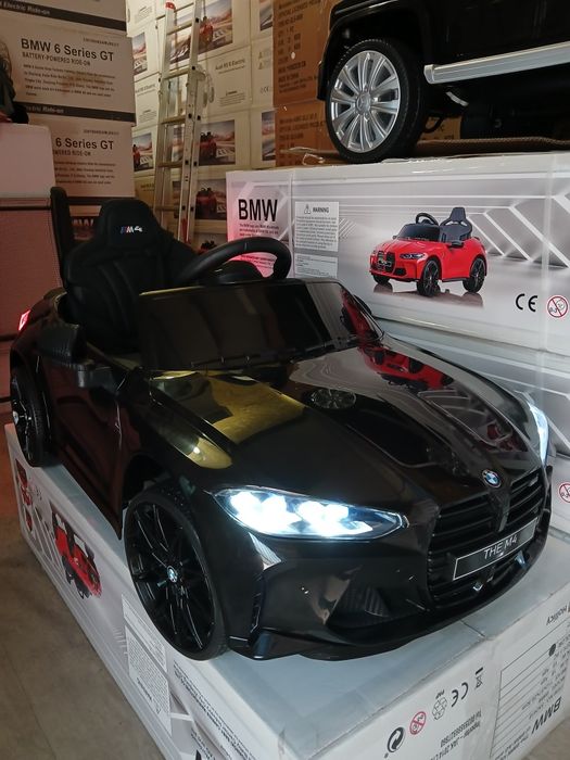 Нова!!Промо Акумулаторна кола BMW M4 12V. с меки гуми