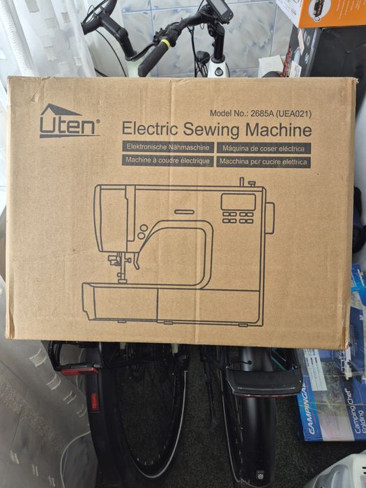 Masina de cusut noua.