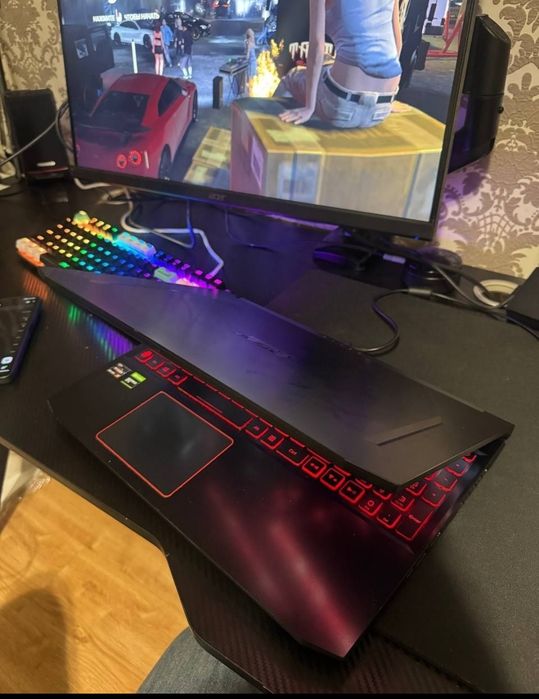Мощный Acer Nitro GTX1650TI Моник 144герц