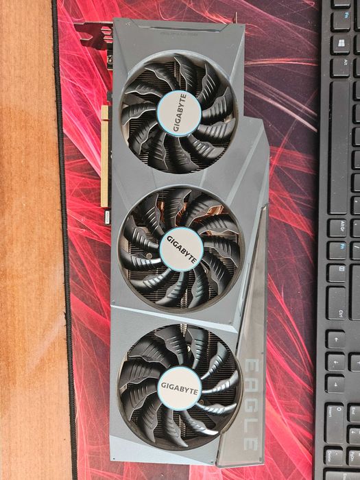 Placa video Gigabyte GeForce RTX 3080 EAGLE OC 10GB GDDR6X