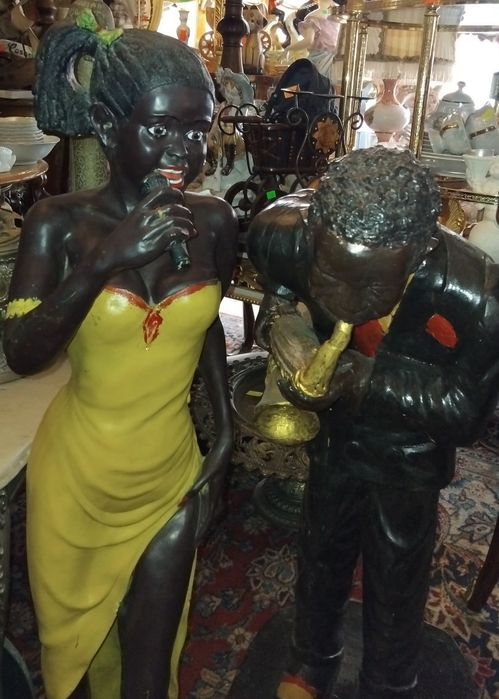 Статуетки на джаз музиканти.