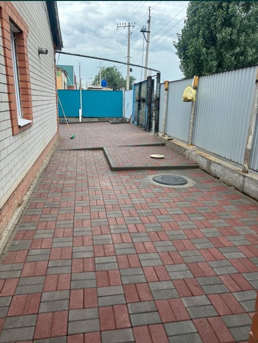 Укладка брусчатки