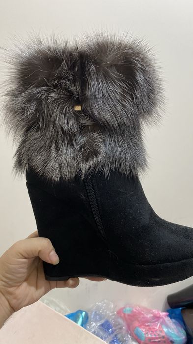 Обувь женская с мехом