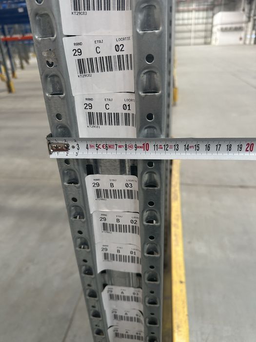 Lichidare de stoc la rafturi pentru depozitare industrială