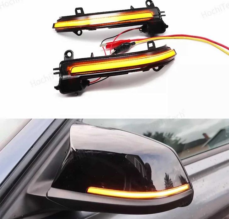 Динамични бягащи мигачи за огледалата за БМВ BMW F20 F22 F30 F34 X1 i3