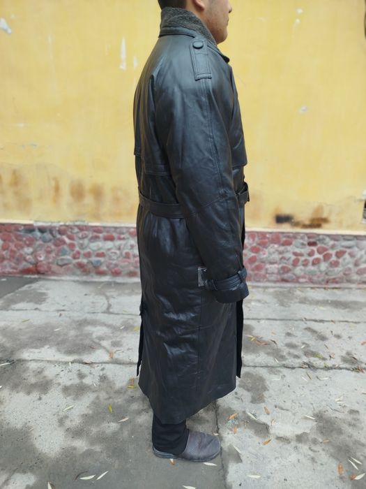 Сотилади Кожаные Плащ Янги Богатырский размер производства Китай