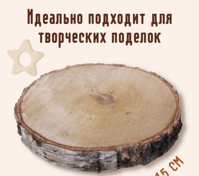 Спил (срез) дерева, Береза/Липа