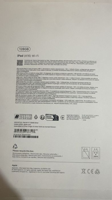 Vand urgent Ipad a16 nou cu cutie