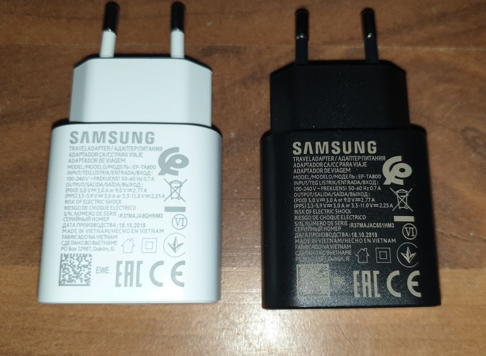 Incarcator+cablu USB C original Samsung 25w S10 20 21 Note10 20+ Ultra