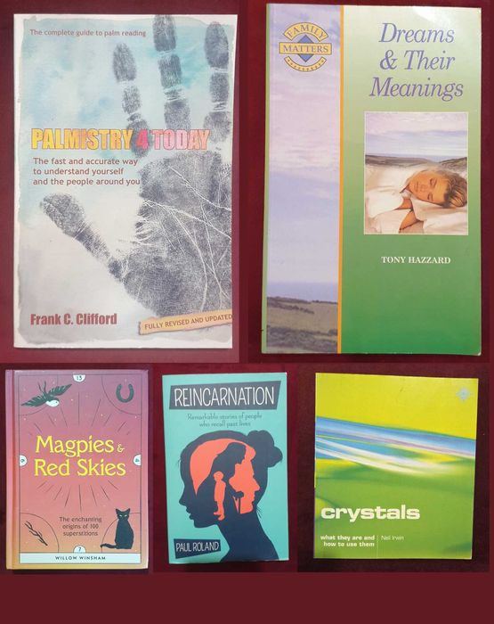Съновници, хиромантия, поверия, прераждане, кристали [5 книги]