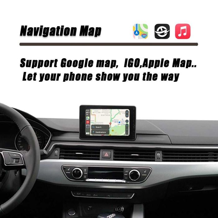 CarPlay / Android Auto модул за Audi A3 и A5 (MIB/MIB2, 2013–2020)