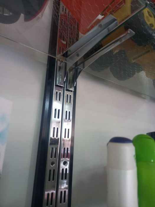 полка стеклянные