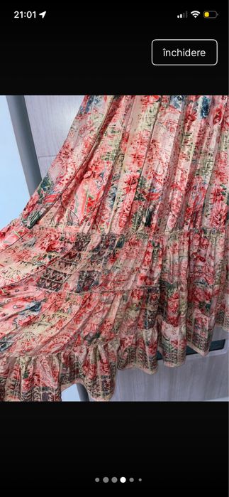 Rochie matase  vara  Made  by India