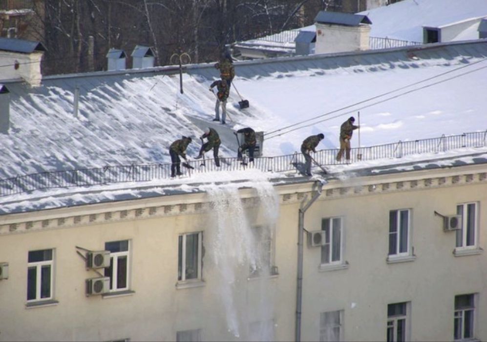 Альпинисты/Промышленный альпенизм/Высотные работы/ Ремонт швов/