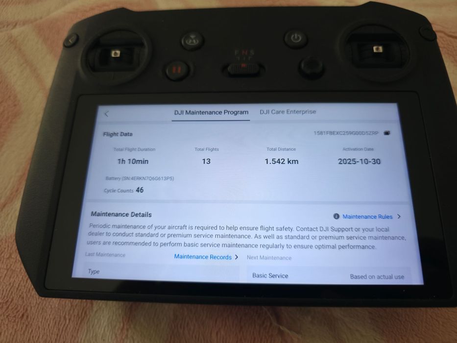 DJI Mavic 3T thermal  гаранция + Mavic 3TA advanced Като нов