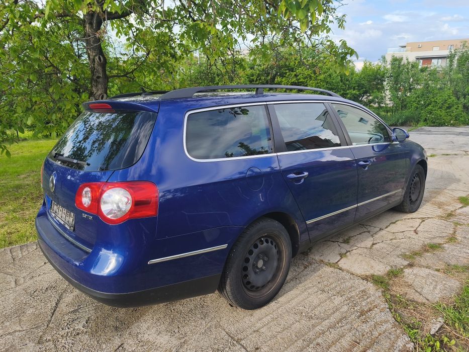 Bară spate albastră LC5E Volkswagen Passat B6 break variant