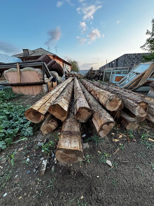 Продам бревна 4.30-4.50 м.