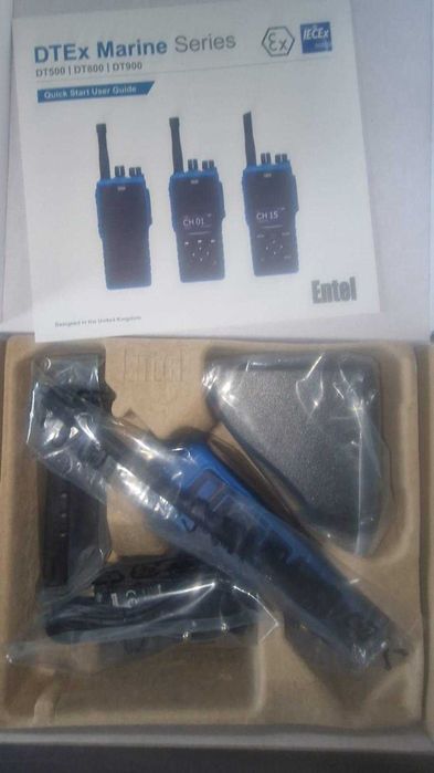 Hendheld marine rafio Entel DT844