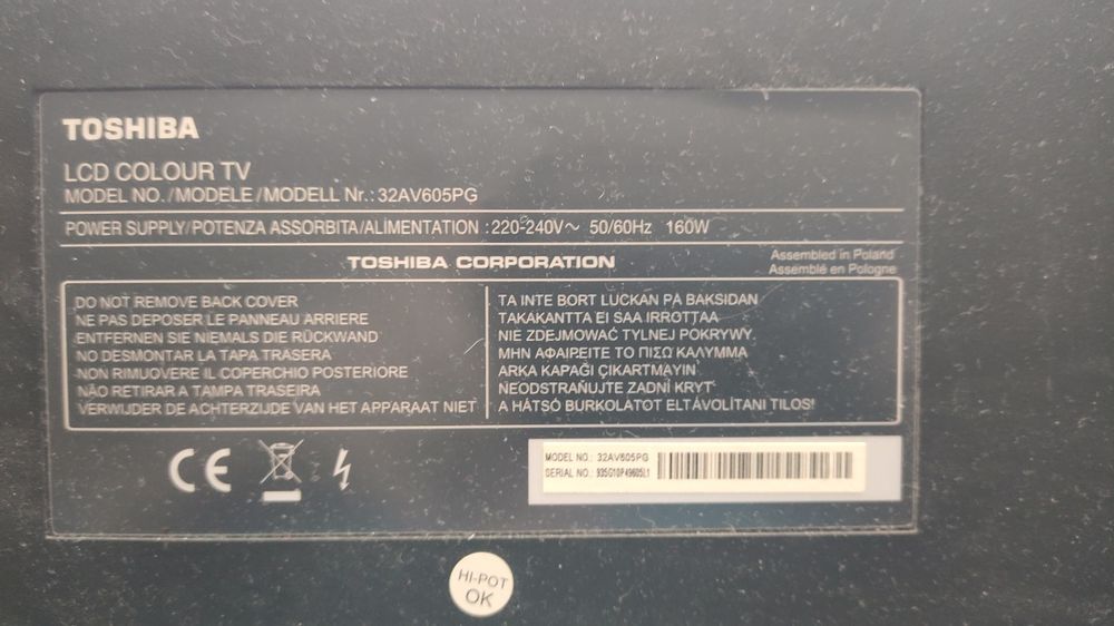 Телевизор  TOSHIBA 32 "