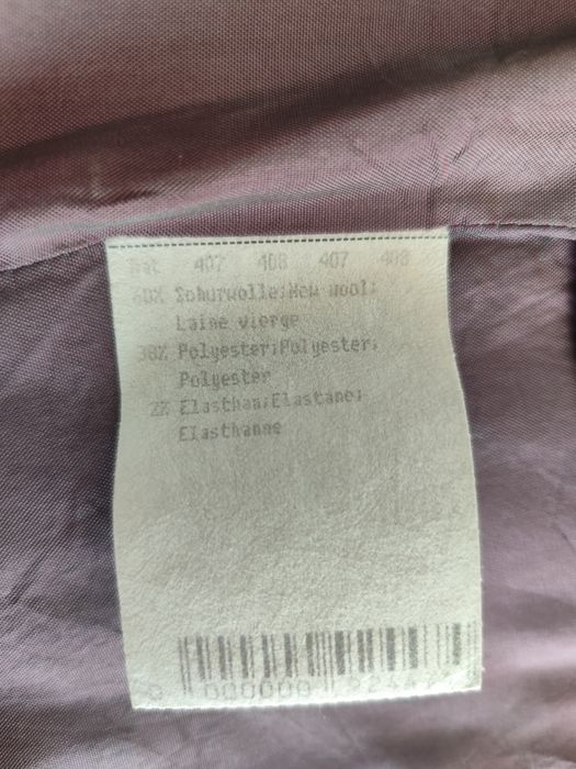 Vestă dungi  bărbați cu lână -XL