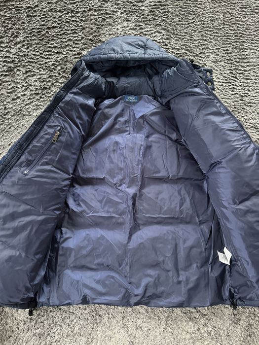 Geaca Ralph Lauren Puffer Blue