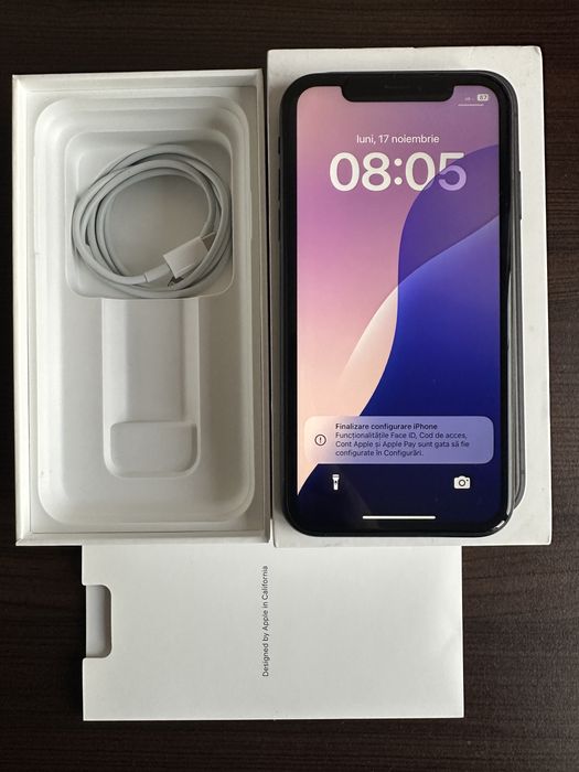 iPhone Xr black ca nou, full box