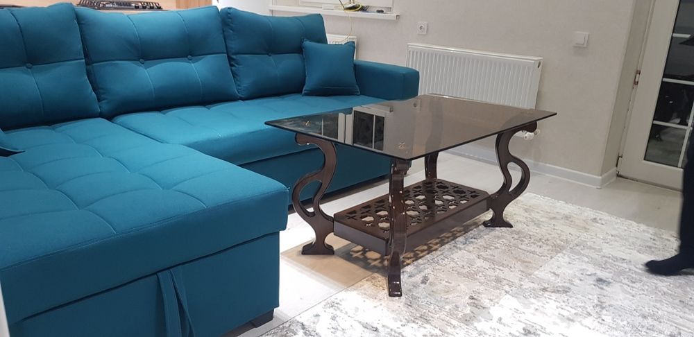 Журнальный столик для гостиной и офисных Jurnalniy stol usti shishali.