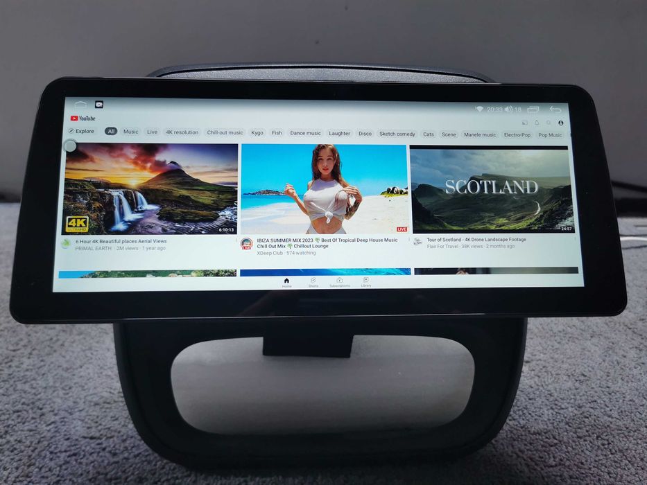 Navigatie Android Renault Trafic/Opel Vivaro octacore 12,3inch