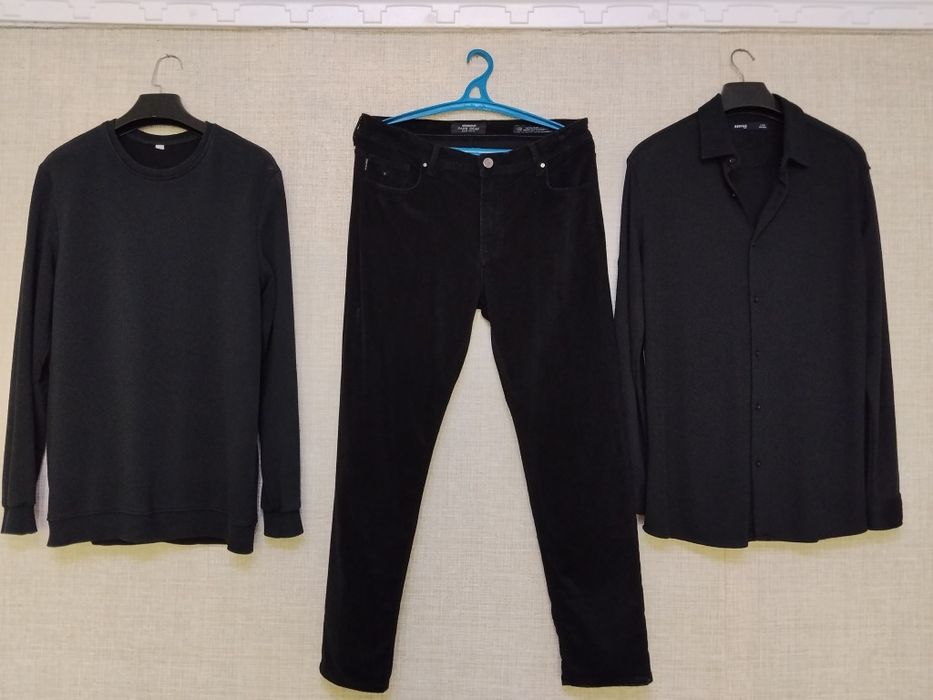 Джинсы Рубашка Свитер