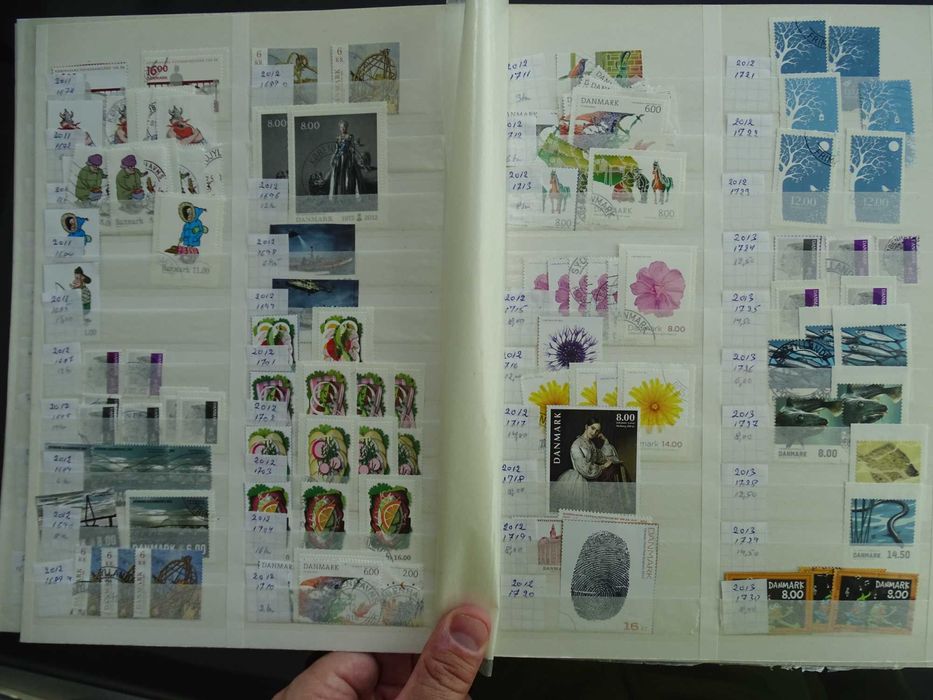 Danemarca 1997-2005 , Album cu timbre stamp si nestamp (Lot K012)