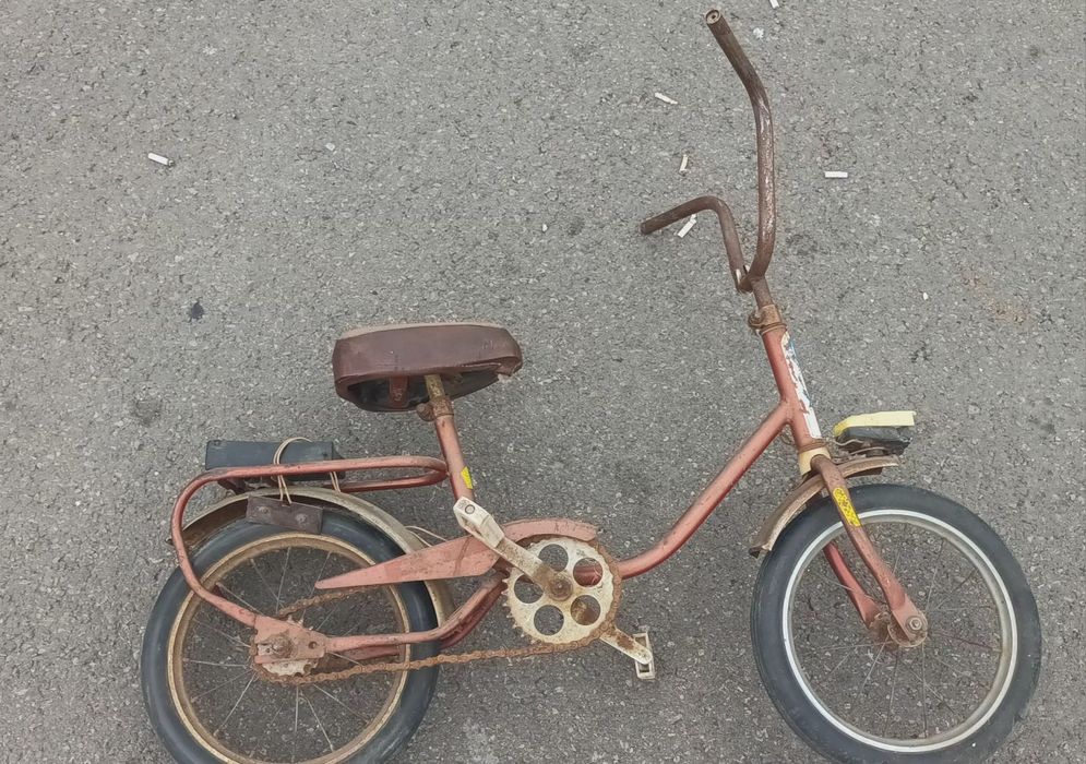 Bicicleta ruseasca de colectie de copii