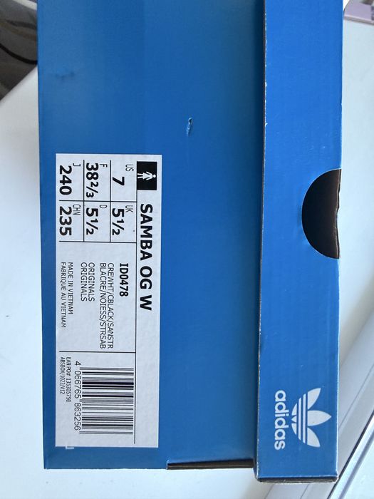 Adidas Samba OG W (надевались 1 раз)