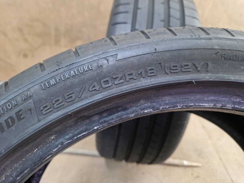 2 Dunlop R18 225/40
летни гуми
DOT5117