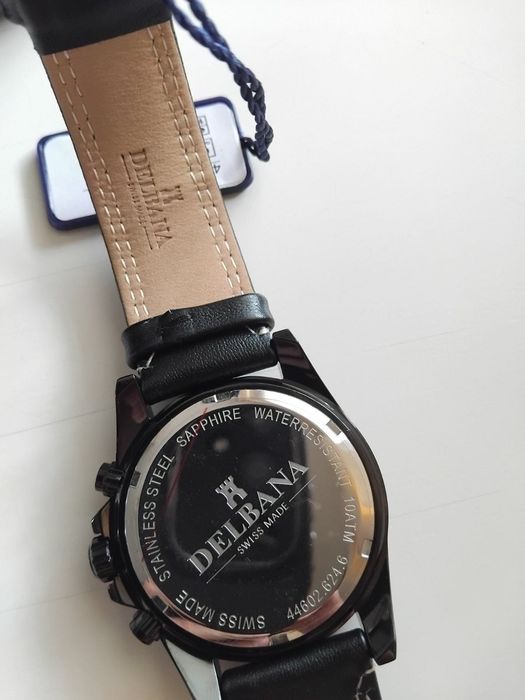 Швейцарски мъжки часовник Delbana Swiss Made