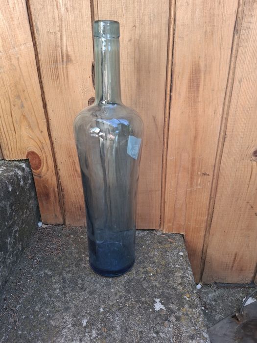 Стъклени еднолитрови бутилки