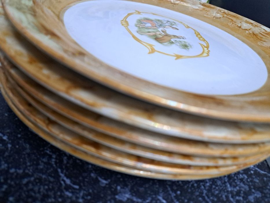 6 тарелок в стиле "Мадонна"